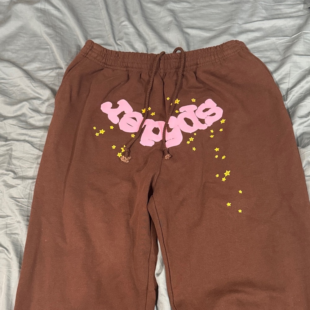 Sp5der Pants Brown